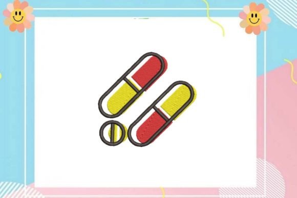 Capsule and Tablet: A Nostalgic Embroidery Review