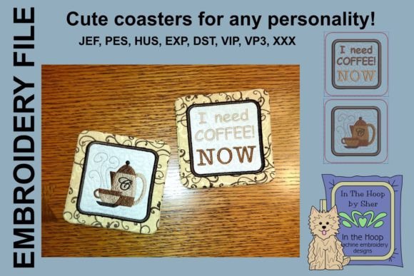 Coffee Coasters: A Designer's Review for Handmade Gifts