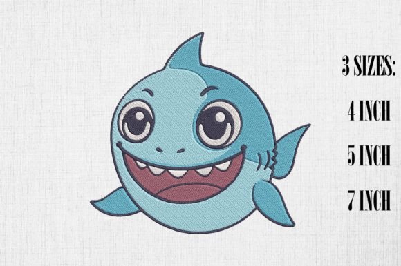 Cute Shark: A Professional Embroidery Design Review