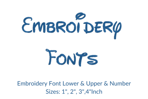 Embroidery Fonts Design Review for Boutiques