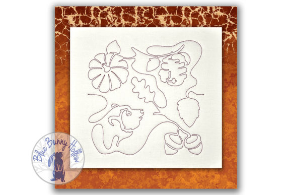 Fall Countryside Bear, E2E Quilting Review