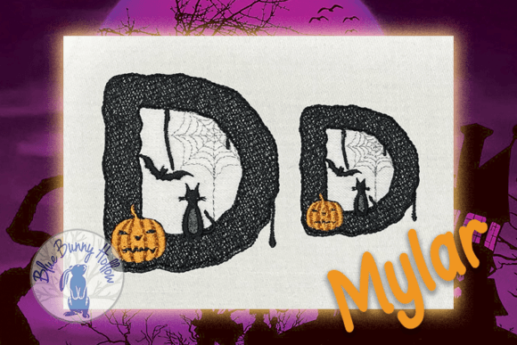Spooky Letter D: A Seasonal Embroidery Review