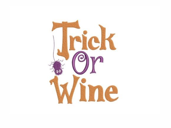 Trick or Wine: A Seasonal Embroidery Review
